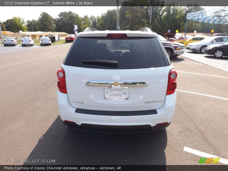 Summit White / Jet Black 2013 Chevrolet Equinox LT