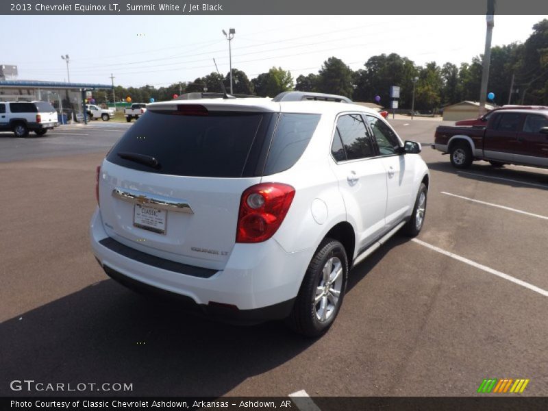 Summit White / Jet Black 2013 Chevrolet Equinox LT