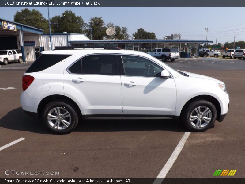 Summit White / Jet Black 2013 Chevrolet Equinox LT