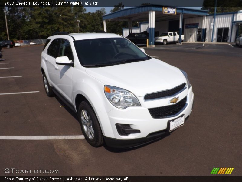 Summit White / Jet Black 2013 Chevrolet Equinox LT