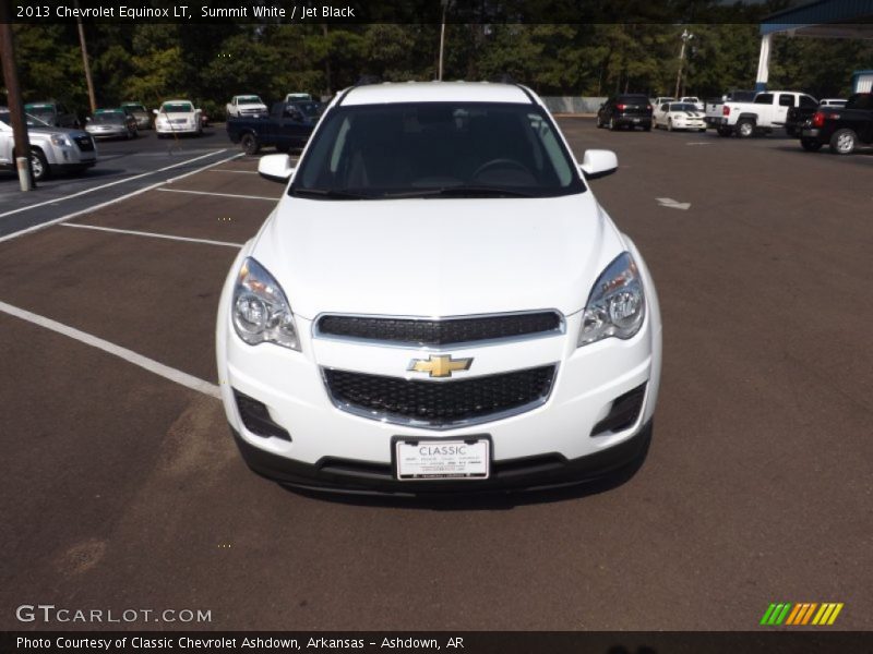 Summit White / Jet Black 2013 Chevrolet Equinox LT