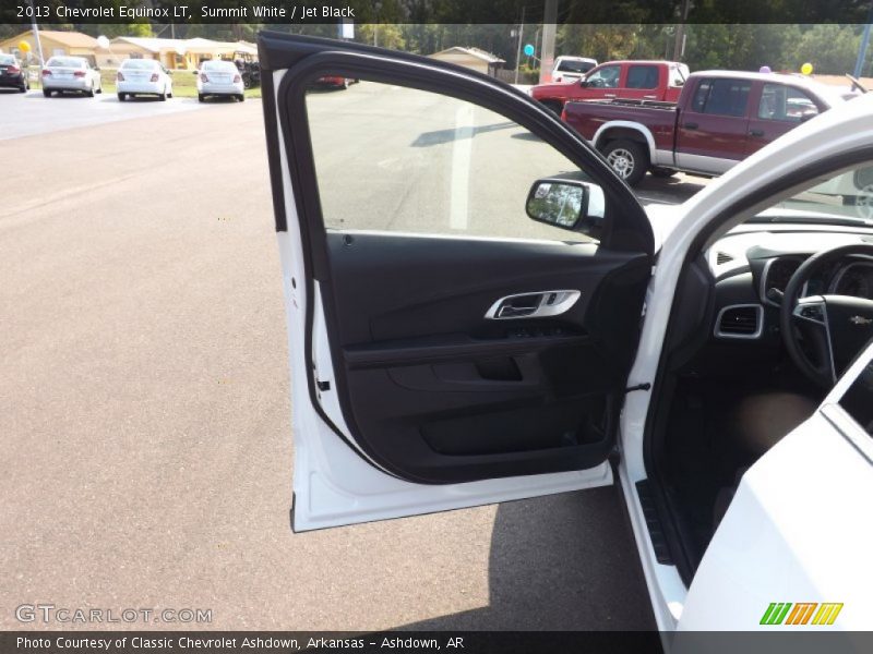 Summit White / Jet Black 2013 Chevrolet Equinox LT