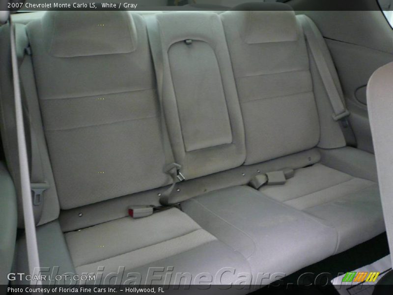 White / Gray 2007 Chevrolet Monte Carlo LS