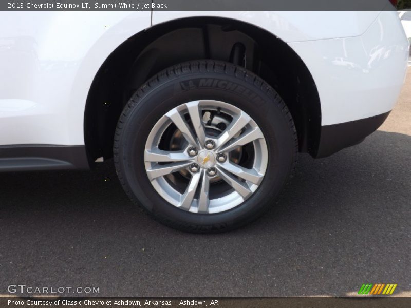 Summit White / Jet Black 2013 Chevrolet Equinox LT