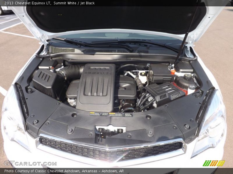 Summit White / Jet Black 2013 Chevrolet Equinox LT