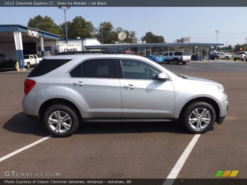 Silver Ice Metallic / Jet Black 2013 Chevrolet Equinox LT