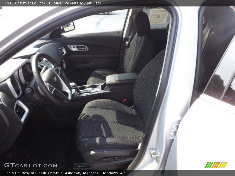 Silver Ice Metallic / Jet Black 2013 Chevrolet Equinox LT