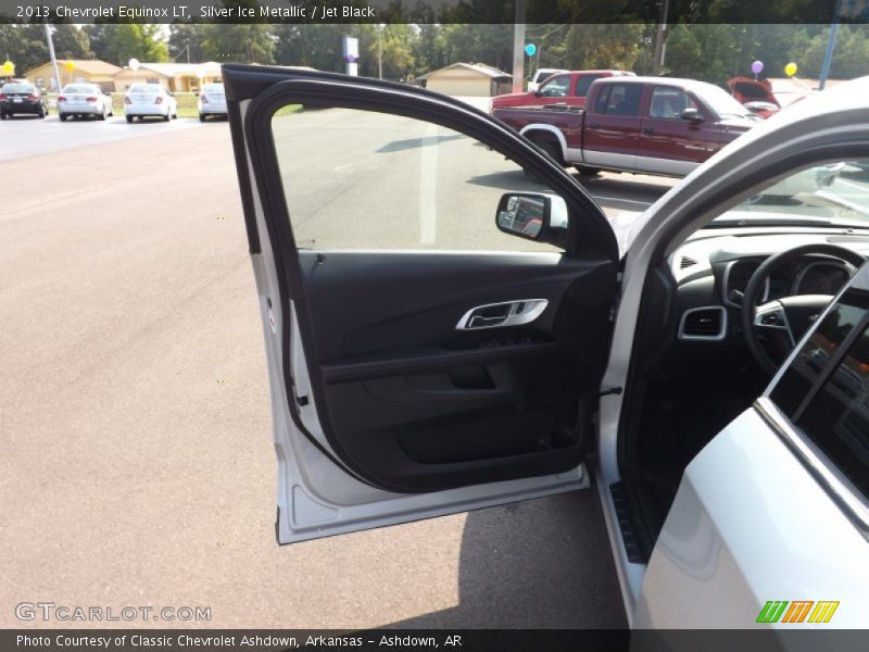 Silver Ice Metallic / Jet Black 2013 Chevrolet Equinox LT