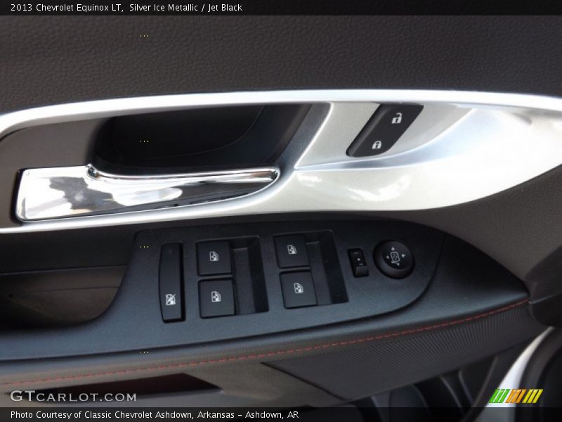 Silver Ice Metallic / Jet Black 2013 Chevrolet Equinox LT