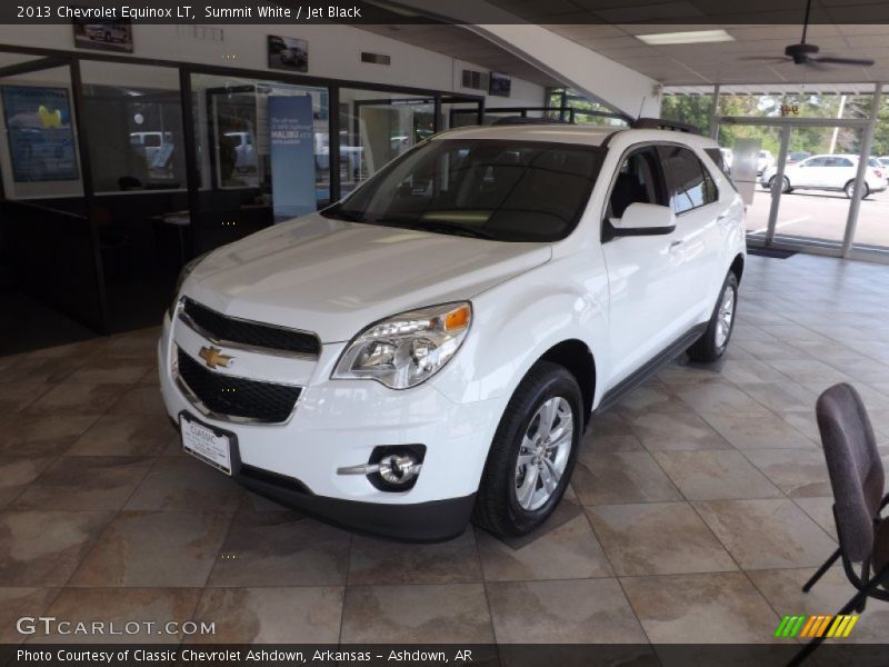 Summit White / Jet Black 2013 Chevrolet Equinox LT
