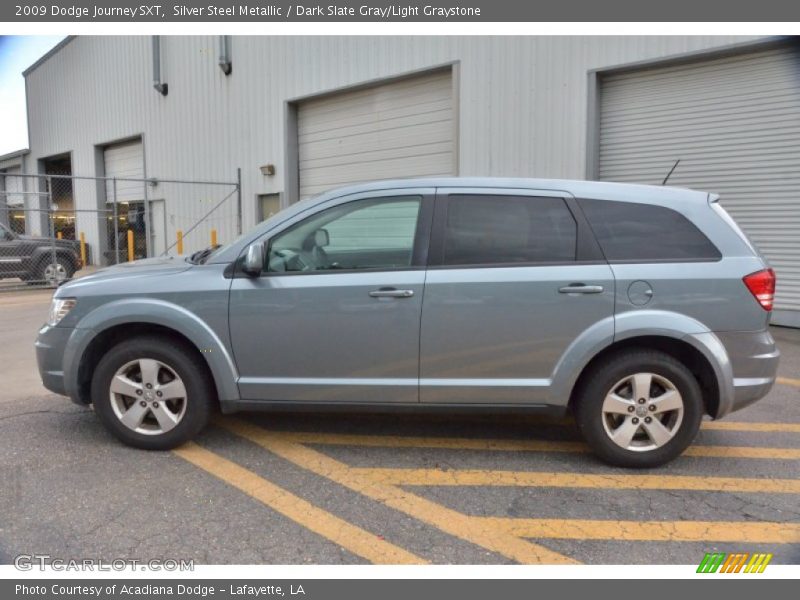 Silver Steel Metallic / Dark Slate Gray/Light Graystone 2009 Dodge Journey SXT