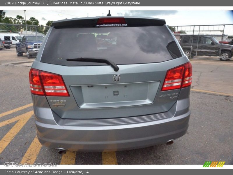 Silver Steel Metallic / Dark Slate Gray/Light Graystone 2009 Dodge Journey SXT