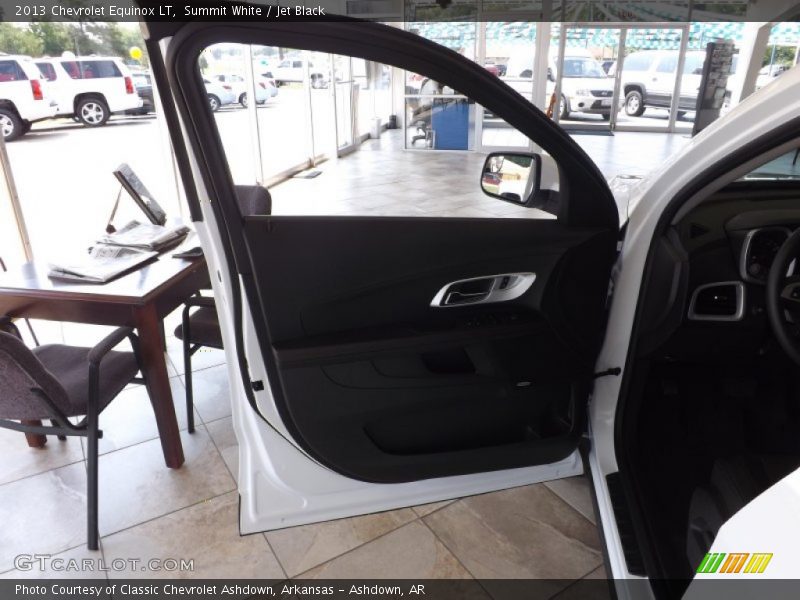 Summit White / Jet Black 2013 Chevrolet Equinox LT