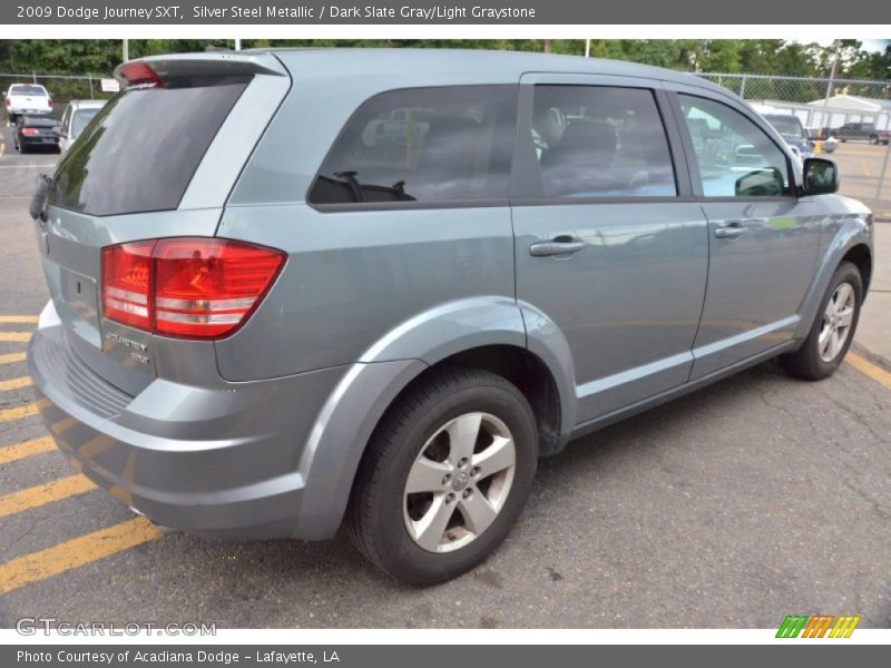 Silver Steel Metallic / Dark Slate Gray/Light Graystone 2009 Dodge Journey SXT