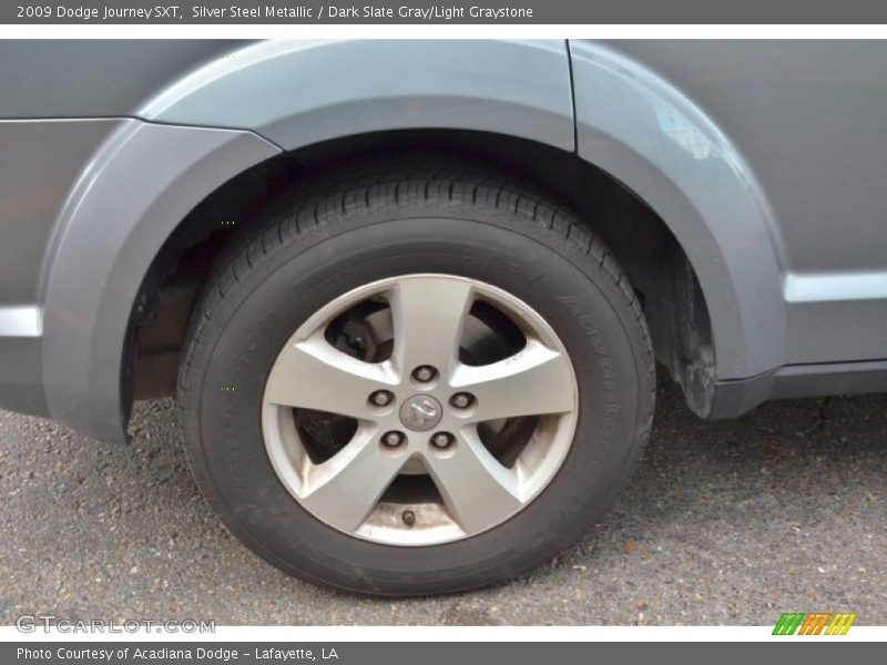 Silver Steel Metallic / Dark Slate Gray/Light Graystone 2009 Dodge Journey SXT