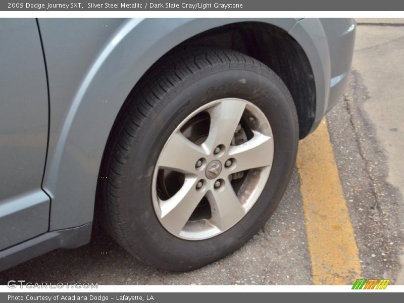 Silver Steel Metallic / Dark Slate Gray/Light Graystone 2009 Dodge Journey SXT