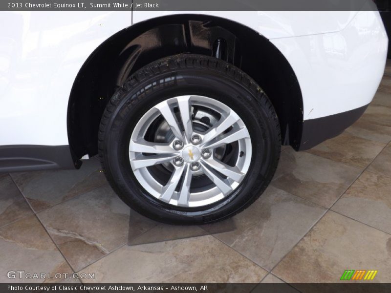 Summit White / Jet Black 2013 Chevrolet Equinox LT