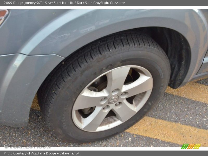 Silver Steel Metallic / Dark Slate Gray/Light Graystone 2009 Dodge Journey SXT