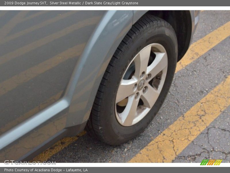 Silver Steel Metallic / Dark Slate Gray/Light Graystone 2009 Dodge Journey SXT