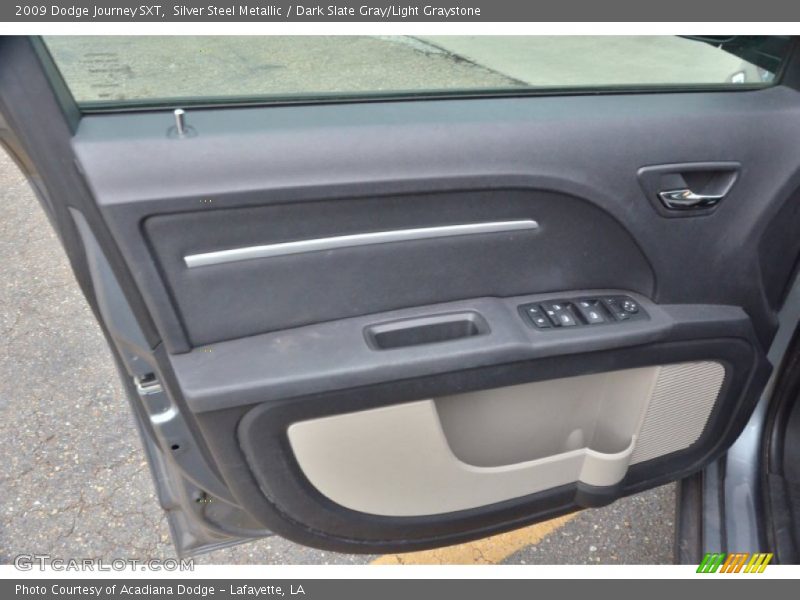 Silver Steel Metallic / Dark Slate Gray/Light Graystone 2009 Dodge Journey SXT