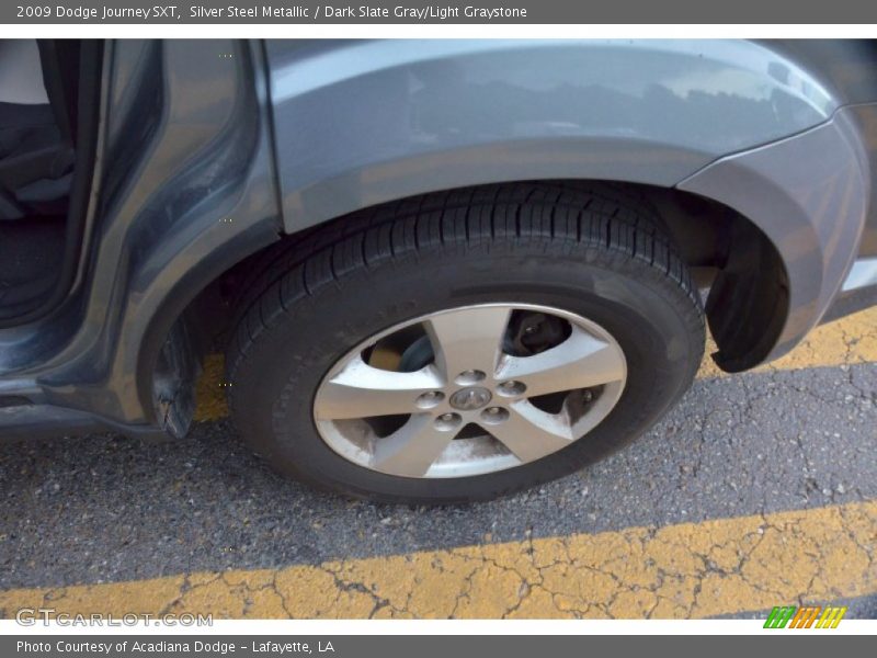Silver Steel Metallic / Dark Slate Gray/Light Graystone 2009 Dodge Journey SXT