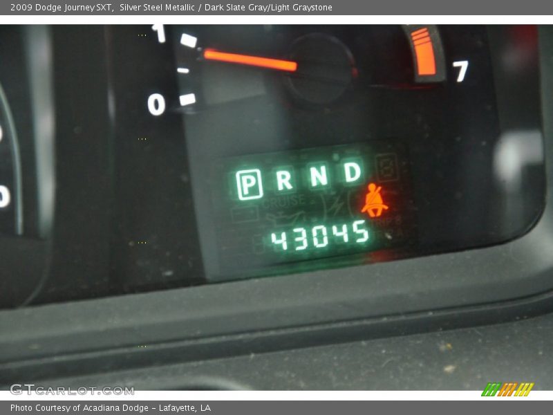 Silver Steel Metallic / Dark Slate Gray/Light Graystone 2009 Dodge Journey SXT