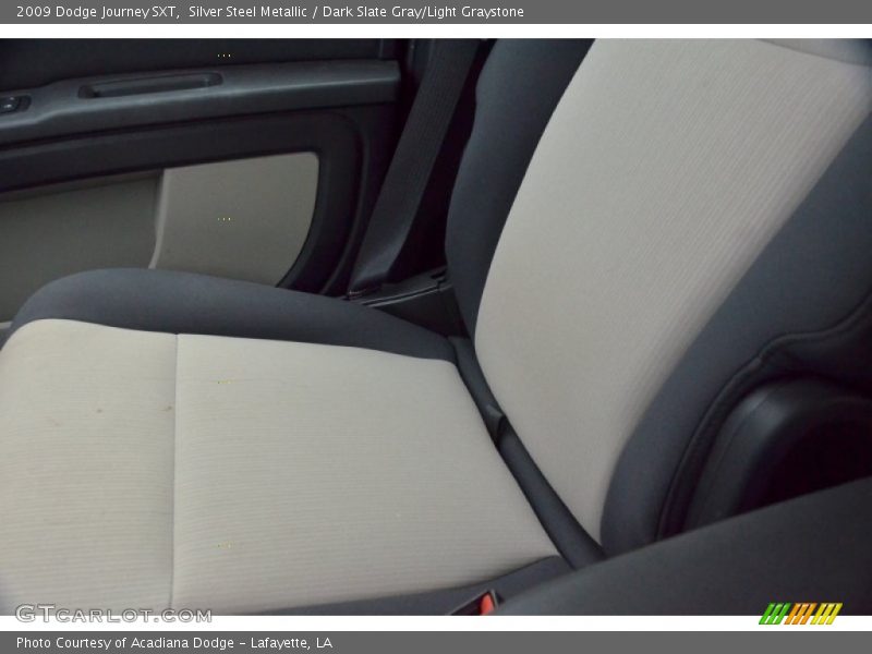 Silver Steel Metallic / Dark Slate Gray/Light Graystone 2009 Dodge Journey SXT