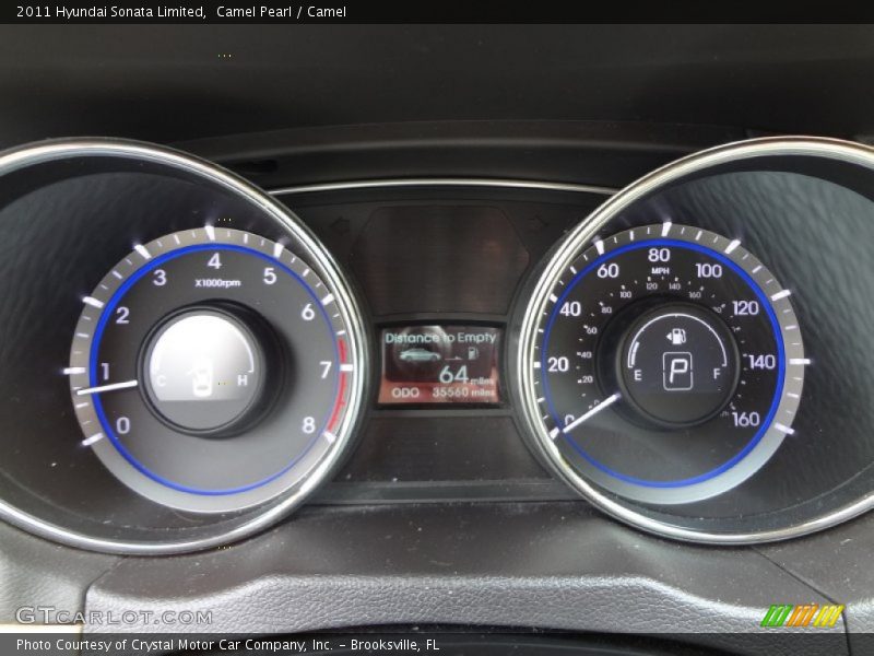  2011 Sonata Limited Limited Gauges