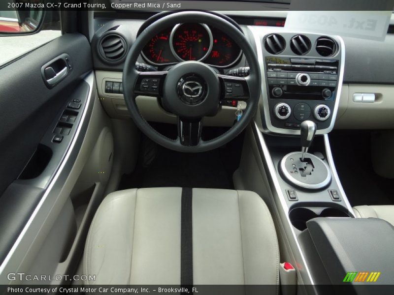 Copper Red Mica / Sand 2007 Mazda CX-7 Grand Touring