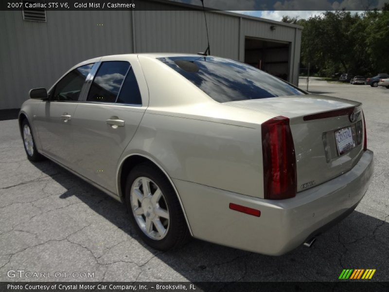 Gold Mist / Cashmere 2007 Cadillac STS V6