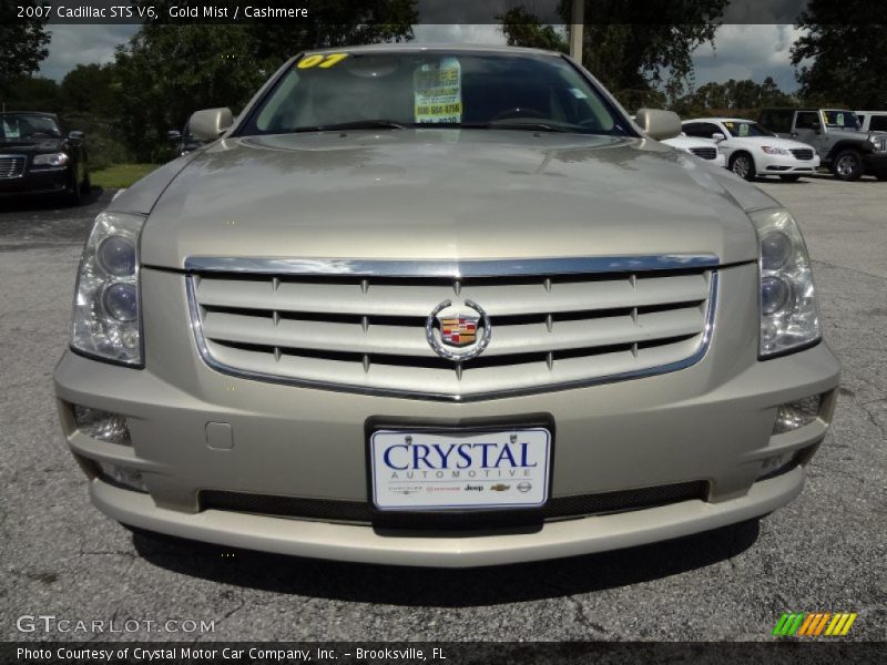 Gold Mist / Cashmere 2007 Cadillac STS V6