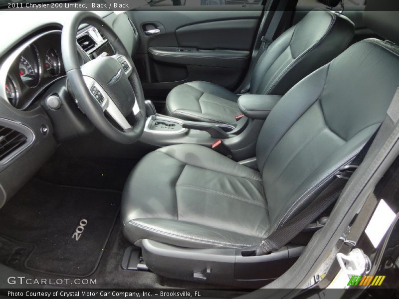 Black / Black 2011 Chrysler 200 Limited