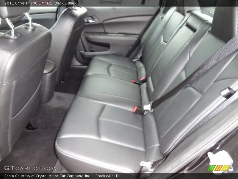 Black / Black 2011 Chrysler 200 Limited