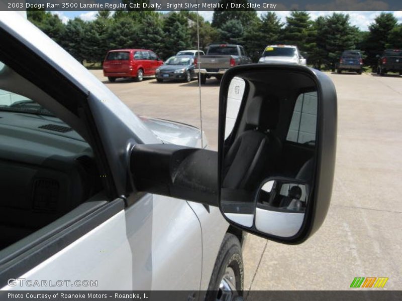 Bright Silver Metallic / Dark Slate Gray 2003 Dodge Ram 3500 Laramie Regular Cab Dually