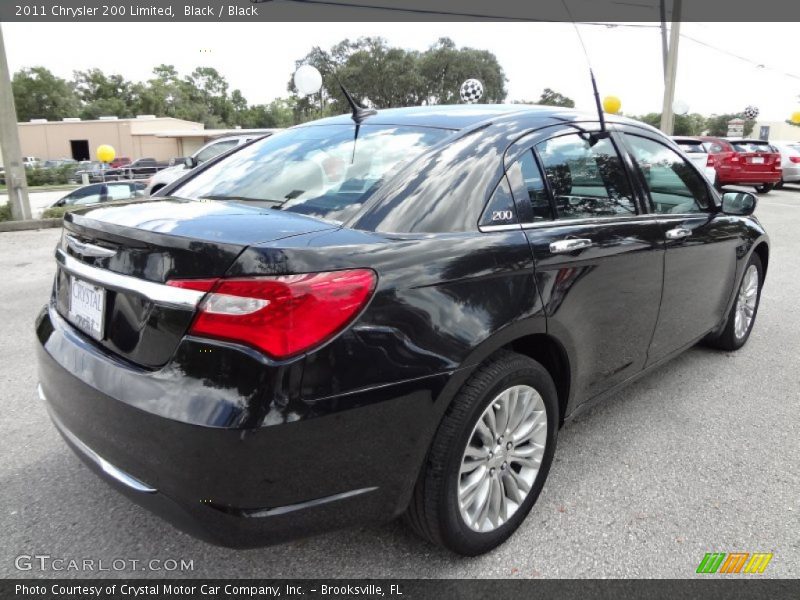 Black / Black 2011 Chrysler 200 Limited