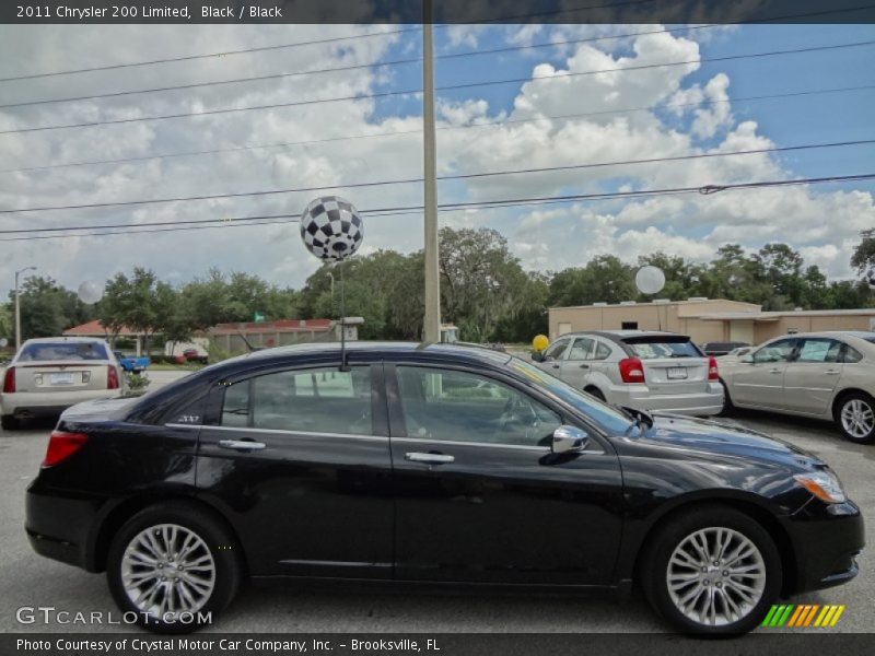 Black / Black 2011 Chrysler 200 Limited