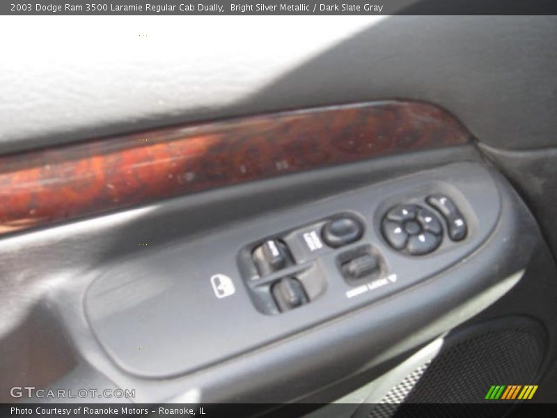 Bright Silver Metallic / Dark Slate Gray 2003 Dodge Ram 3500 Laramie Regular Cab Dually