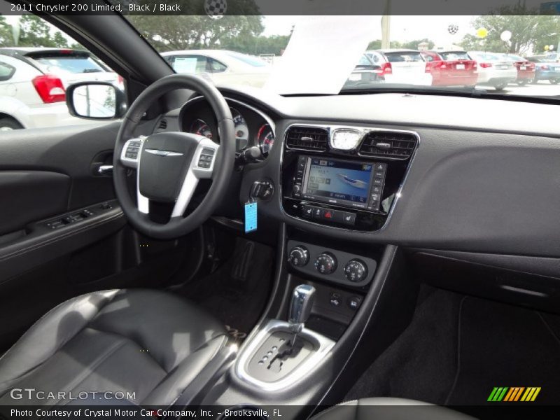 Black / Black 2011 Chrysler 200 Limited