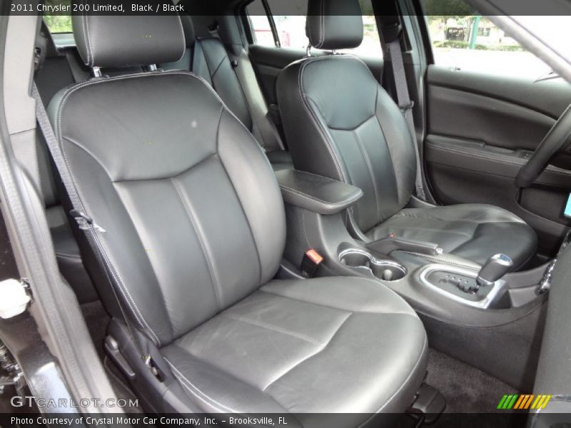 Black / Black 2011 Chrysler 200 Limited