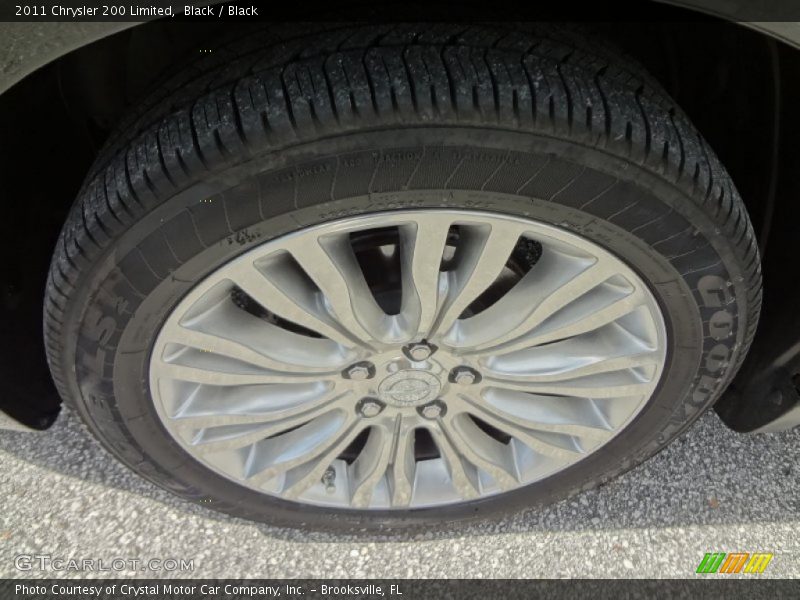Black / Black 2011 Chrysler 200 Limited