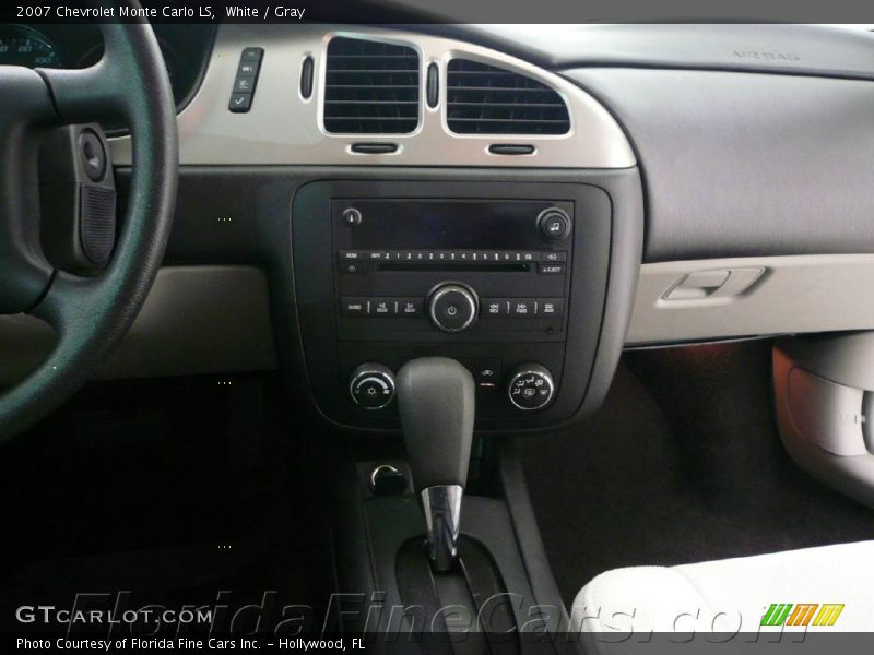 White / Gray 2007 Chevrolet Monte Carlo LS