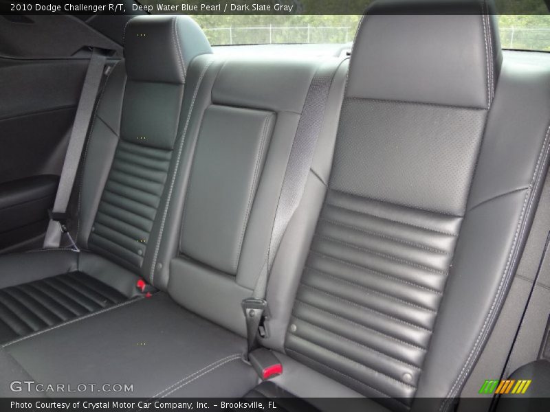 Rear Seat of 2010 Challenger R/T