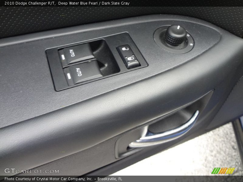 Deep Water Blue Pearl / Dark Slate Gray 2010 Dodge Challenger R/T