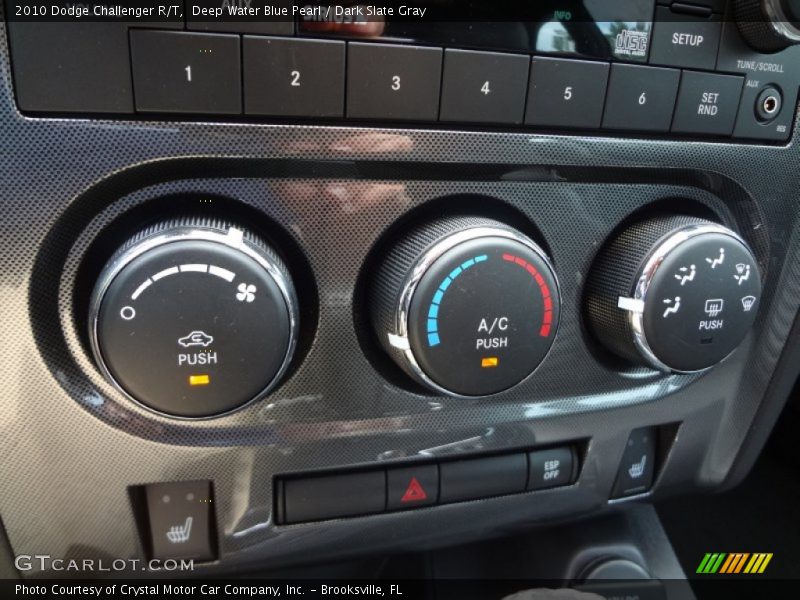 Controls of 2010 Challenger R/T