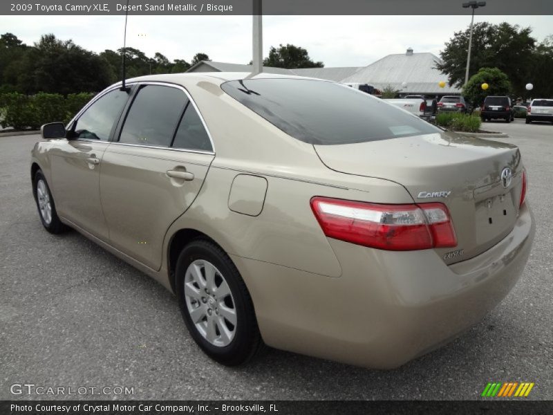 Desert Sand Metallic / Bisque 2009 Toyota Camry XLE