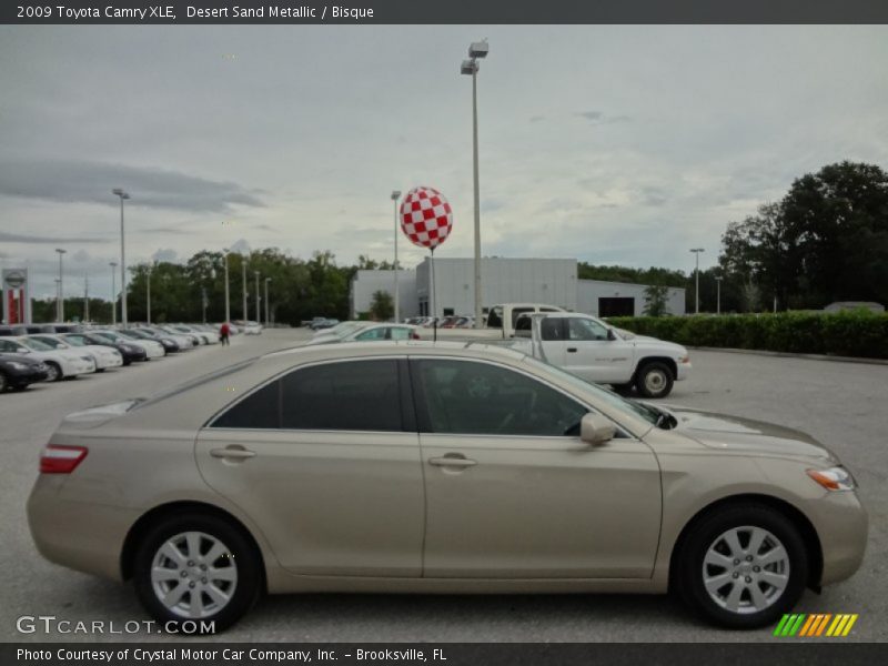Desert Sand Metallic / Bisque 2009 Toyota Camry XLE