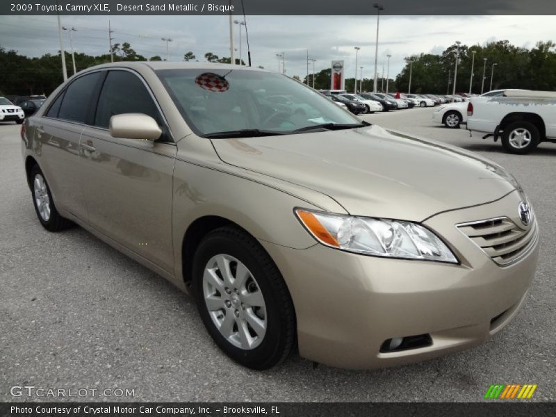 Desert Sand Metallic / Bisque 2009 Toyota Camry XLE