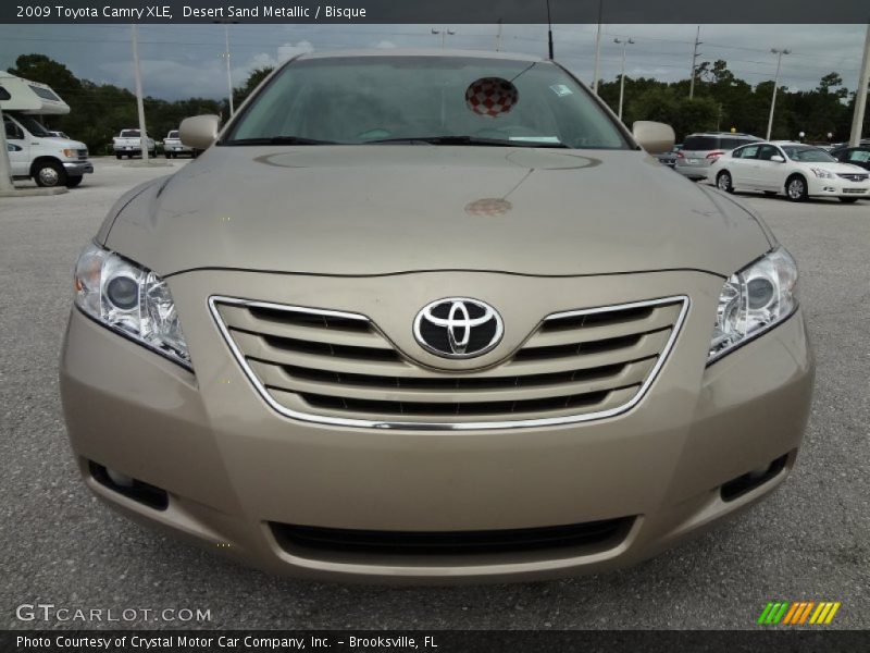 Desert Sand Metallic / Bisque 2009 Toyota Camry XLE
