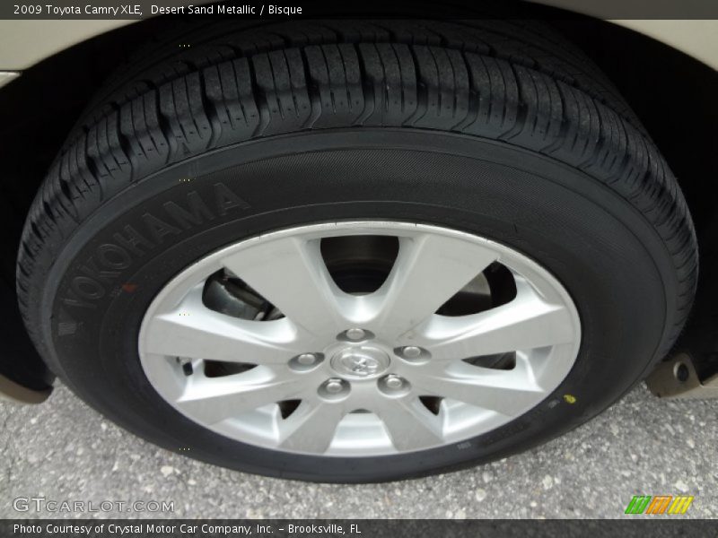 Desert Sand Metallic / Bisque 2009 Toyota Camry XLE