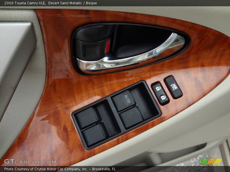 Desert Sand Metallic / Bisque 2009 Toyota Camry XLE